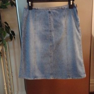Ellen Jean Classic Couture denim skirt.🤩